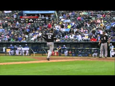 2011/09/18 Pierzynski's three-run tater