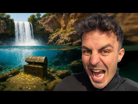 ŞELALENİN ALTINDAKİ GİZEMLİ MAĞARALARA GİRDİK!! (HAZİNE ARAMAK)