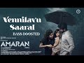 Vennilavu Saaral Bass Boosted New Tamil Song 2024 Amaran Latest Tamil Song