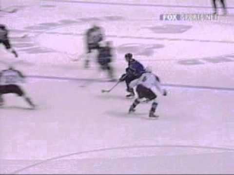 Alexander Frolov Scores 2002 Frozen Fury Goal