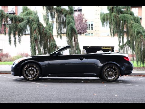 2009 INFINITI G37 Convertible First Year For Retractable Hardtop Beauty