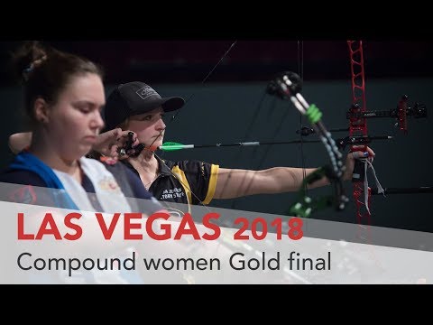 Tanja Jensen v Alexandra Savenkova – compound women’s gold medal match | Las Vegas 2018