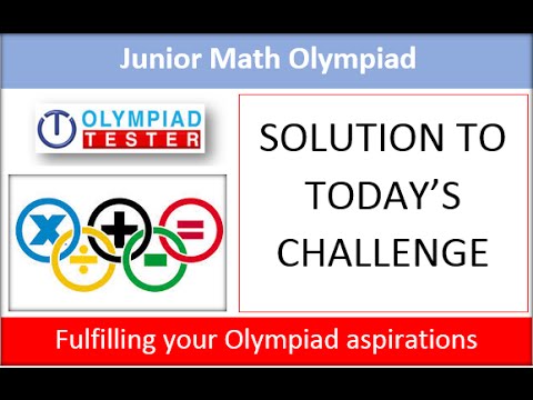 Junior math Olympiad - Daily challenge - Dec 08