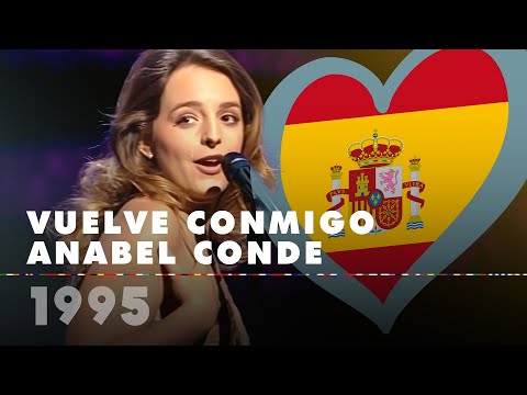 VUELVE CONMIGO – ANABEL CONDE (Spain 1995 – Eurovision Song Contest HD)