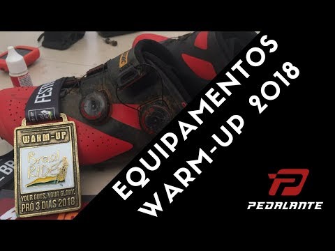 Equipamentos Warm Up Brasil Ride 2018
