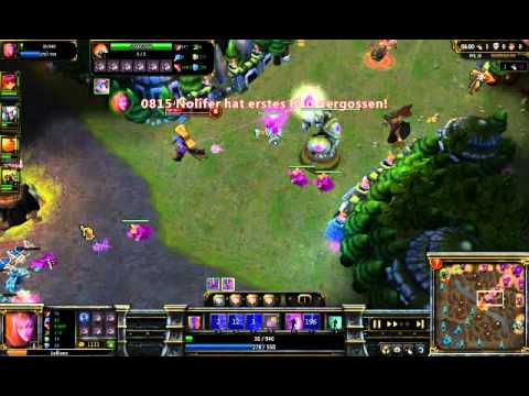 League of Legends - Epic kill with LeBlanc