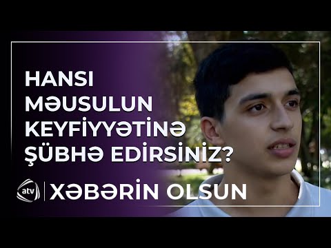Ən çox hansı məhsulun keufiyyətindən şübhə edirsiniz?
