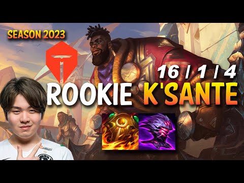 TES Rookie K'SANTE vs ANNIE Mid - KR Ranked