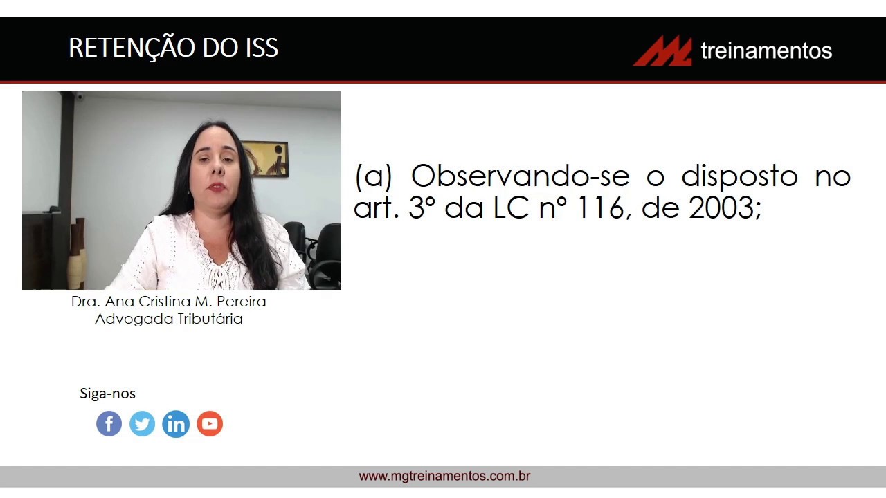 Retenção do ISS de empresa optante pelo  Simples Nacional