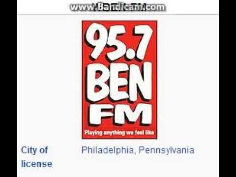 WBEN-FM 95.7 BEN FM Philadelphia, PA TOTH ID at 10:00 p.m. 10/18/2014