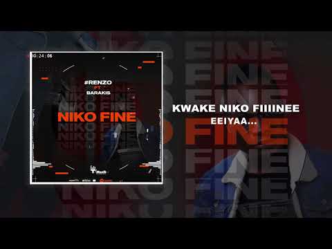 RENZO FT BARAKIS - NIKO FINE (official lyric video)