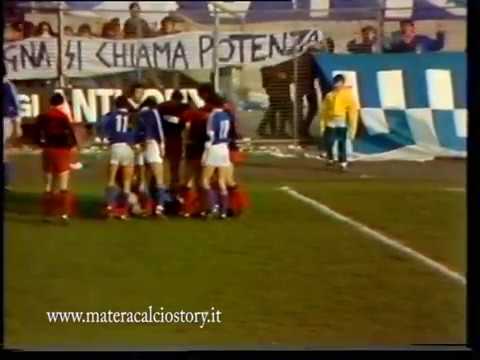Matera-Potenza 1-0 (0-2 a tav.) - Serie C2 1983-84