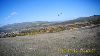 preview picture of video 'RC ELECTRIC HELICOPTER  FX 052 OUTDOOR FLIGHT OVER ZEMEN VILLAGE BULGARIA'