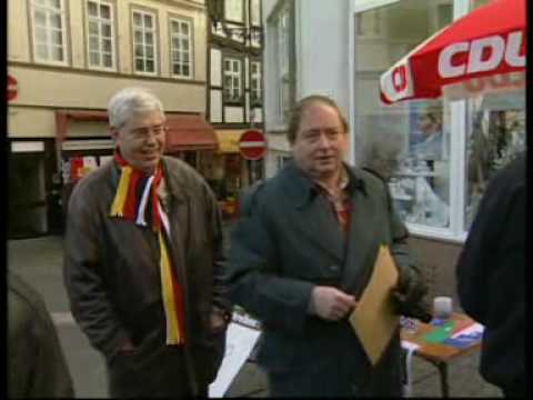 Der "Wo kann man hier gegen Ausländer unterschreiben"-Wahlkampf der CDU Hessen 1999. NDR Panorama