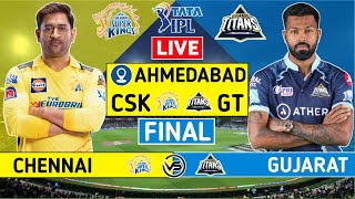 Chennai Super Kings v Gujarat Titans Live Scores | CSK vs GT Live Scores & Commentary | Last 9 Overs