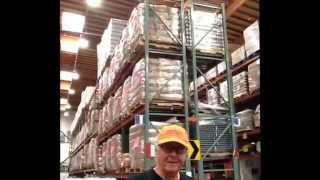 Giving back feels great! Volunteering at the Marin County Food Bank!