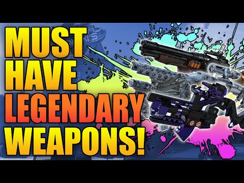 Borderlands 4 | 10 Must Have Legendary Weapons at UVH6 - Best Legendaries for End Game Builds!