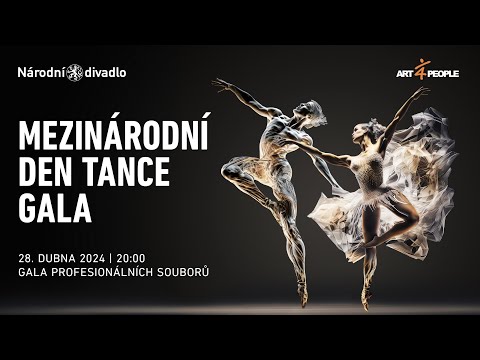Mezinárodní den tance 2024 - GALA profesionálních souborů (28. dubna 2024)