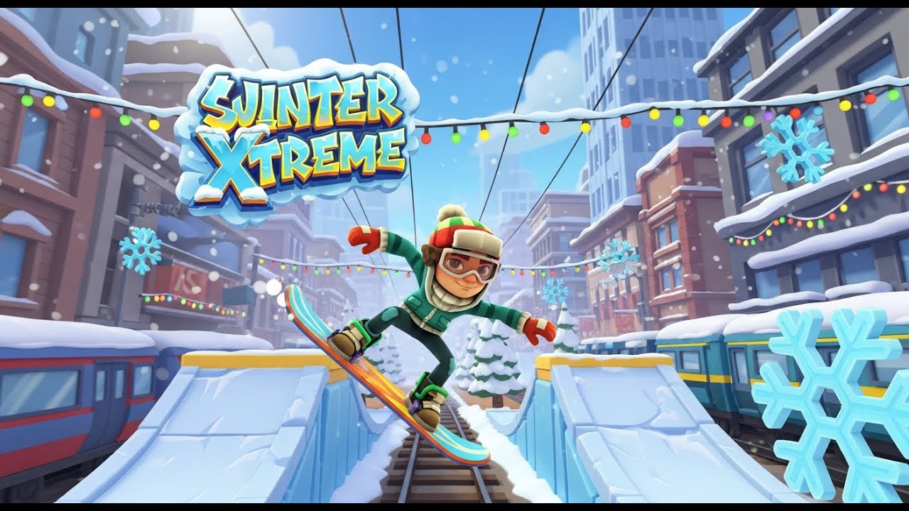 Subway Surfers Winter Xtreme - Best Games for iOS and Android Subway Surfers Winter Xtreme - Best Games for iOS and Android