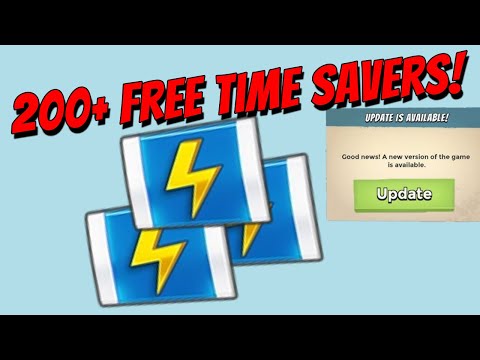 200+ Free Boom Beach Time Savers with this Simple Trick!
