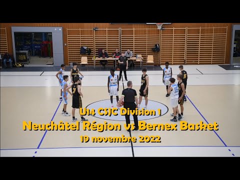 U14 CSJC Division 1: Neuchâtel Région Bernex Basket