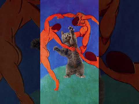 The Dance I by HENRI MATISSE and World Cat Day │1st Art Gallery