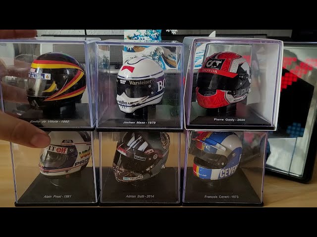 Vídeo relacionado con OPO 10 - Casco de Fórmula 1 Compatible con Ferrari F1: Mario Andretti 1982 - Escala 1/5 - CAS13