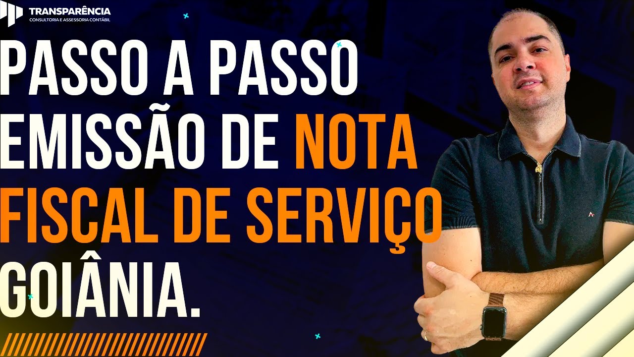 Como Emitir Nota de serviço Prefeitura de Goiânia