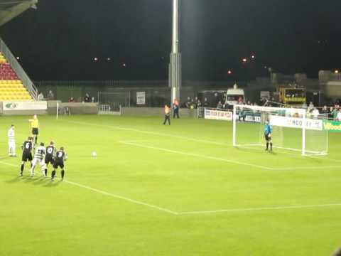shamrock rovers v sporting fingal bradley penalty