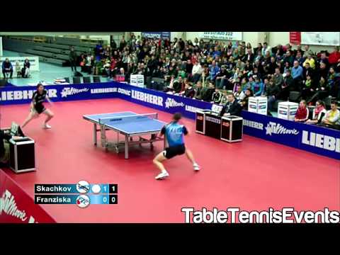 Kirill Skachkov Vs Patrick Franziska: Match 1 [German League 2012/2013]