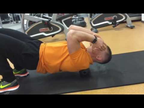 Mobilisation Fascienrolle Doppelball - oberer Rücken