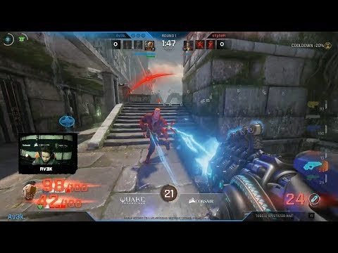 Cypher vs. Av3k (1/4 play-off, DreamHack Winter 2018) – Quake Champions