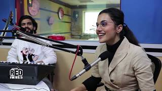 Taapsee Pannu Sharing Her Real Life BADLA stories With RJ Rishi Kapoor | Amaal Malik | Red FM