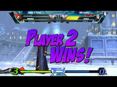 WinterBrawl 9: UMVC3 Teams: Bananas in Pajamas vs NWM Randoms