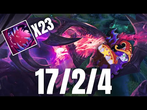 Cho'Gath con 23 cargas en su ULTI FESTÍN | (MI EVENTO LAR EN SEP 2025) | League of legends