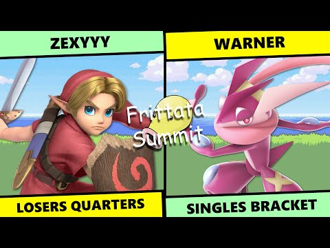 Frittata Summit: Losers Quarters - Warner (Greninja) Vs Zexyyy (Young Link) SSBU Singles