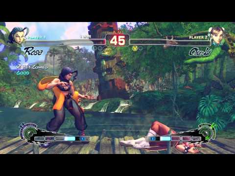 USF4: Ludovic(Rose) Vs Crimson Comet(Chun)