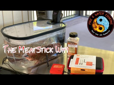 Unboxing and First Use in Sous Vide of The MeatStick with Wifi Bridge