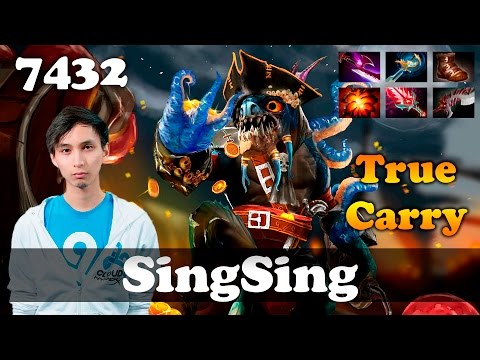 SingSing Slark True Carry | 7432 MMR Dota 2