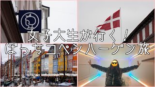 初投稿【留学中大学生が行く！】始めから先行き不安なぼっちコペンハーゲン旅行vlog