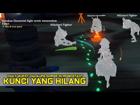 QUEST Daily Missions Mencari Kunci Yang Hilang Guide - Genshin Impact Indonesia