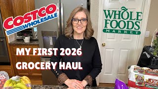 First Costco & Whole Foods Grocery Haul Of 2026