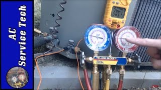 Charging Freon: Checking the Freon R-22 Refrigerant Charge Step By Step and How to tell if its Low!
