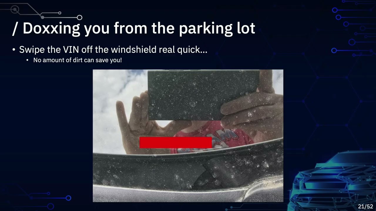 DEF CON 33 - How API flaws led to admin access to 1k+ USA dealers & control of yr car - Eaton Zveare