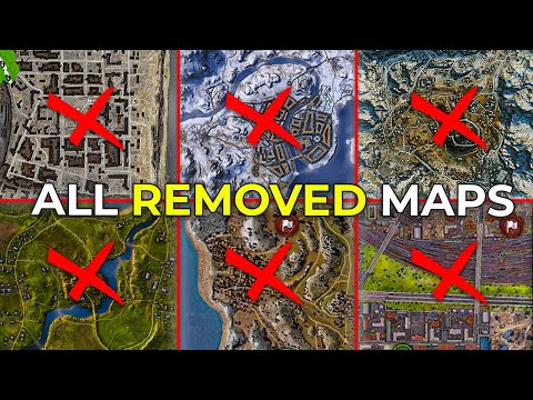ALL 18 REMOVED MAPS in World of Tanks