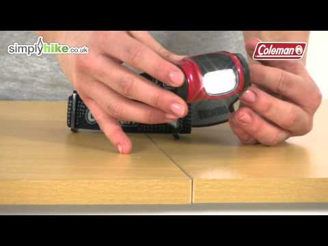 Coleman 3AAA LED Headlamp - www.simplyhike.co.uk