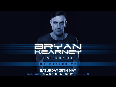 Bryan Kearney 5 Hour Set LIVE @ SWG3 Warehouse, Glasgow, May 2017