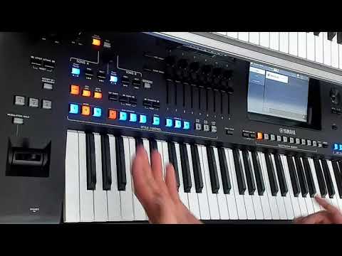Tutorial Yamaha Genos - Registrations - 10 songs in one bank