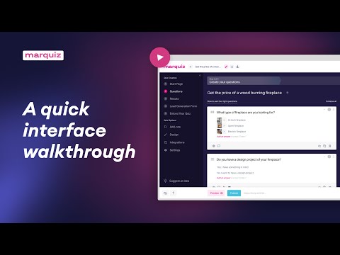 Marquiz.io — quick interface walkthrough