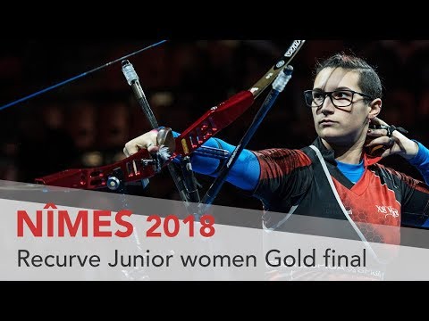 Tanya Giaccheri v Alexandra Pollumae – recurve junior women's gold final | Nimes 2018
